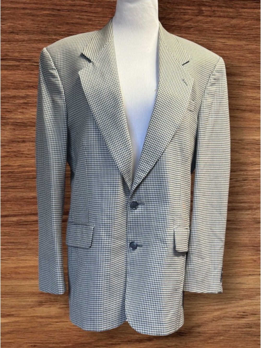 EUC Vintage Oscar de la Renta "Traveler Worsted" blazer